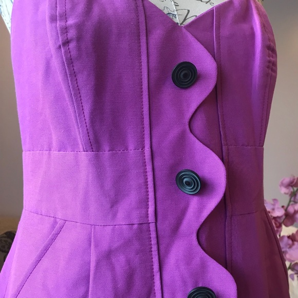 Frock! By Tracy Reese - fun lilac scalloped dress - Picture 5 of 9